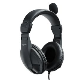 Rapoo H150 Stereo Wired Over Ear Headphones with Microphone