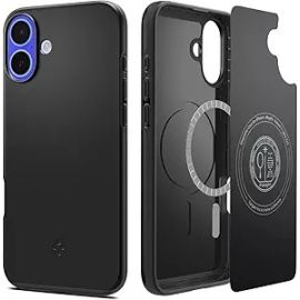 Spigen iPhone 16 Thin Fit MagFit Case – ACS08186 Black