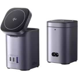 UGreen 55321 Nexode 65W 4 in 1 Qi2 Charging Station with 15W MagSafe Stand