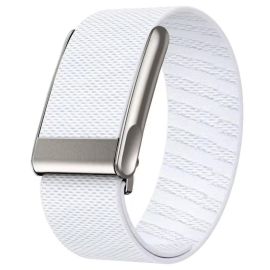 Whoop Life MG Replacement Sports Strap (White with Silver Dial)