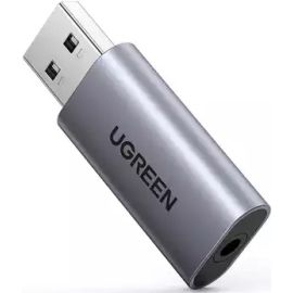 UGreen 80864 USB To Audio Jack USB External Sound Card 3.5MM Audio Adapter