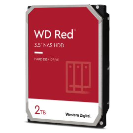 Western Digital Red 2TB NAS Internal Hard Drive SATA - WD20EFAX