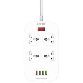 Ldnio SC4407 4 AC Universal Outlets Power Extension